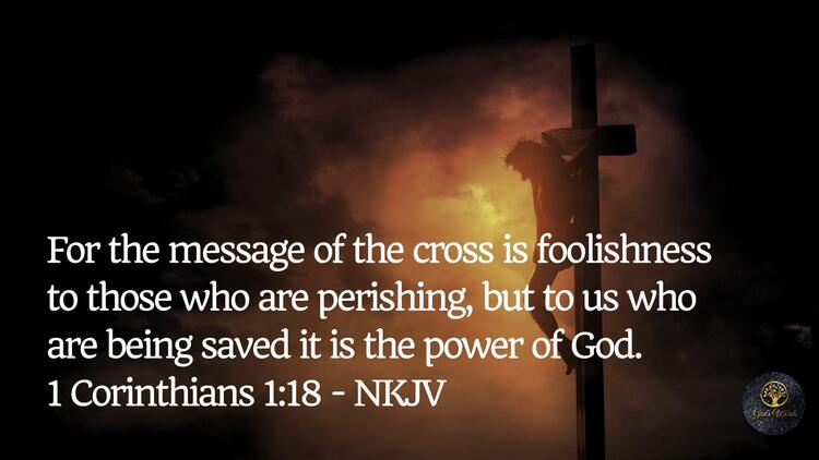 cross foolishness cross foolishness